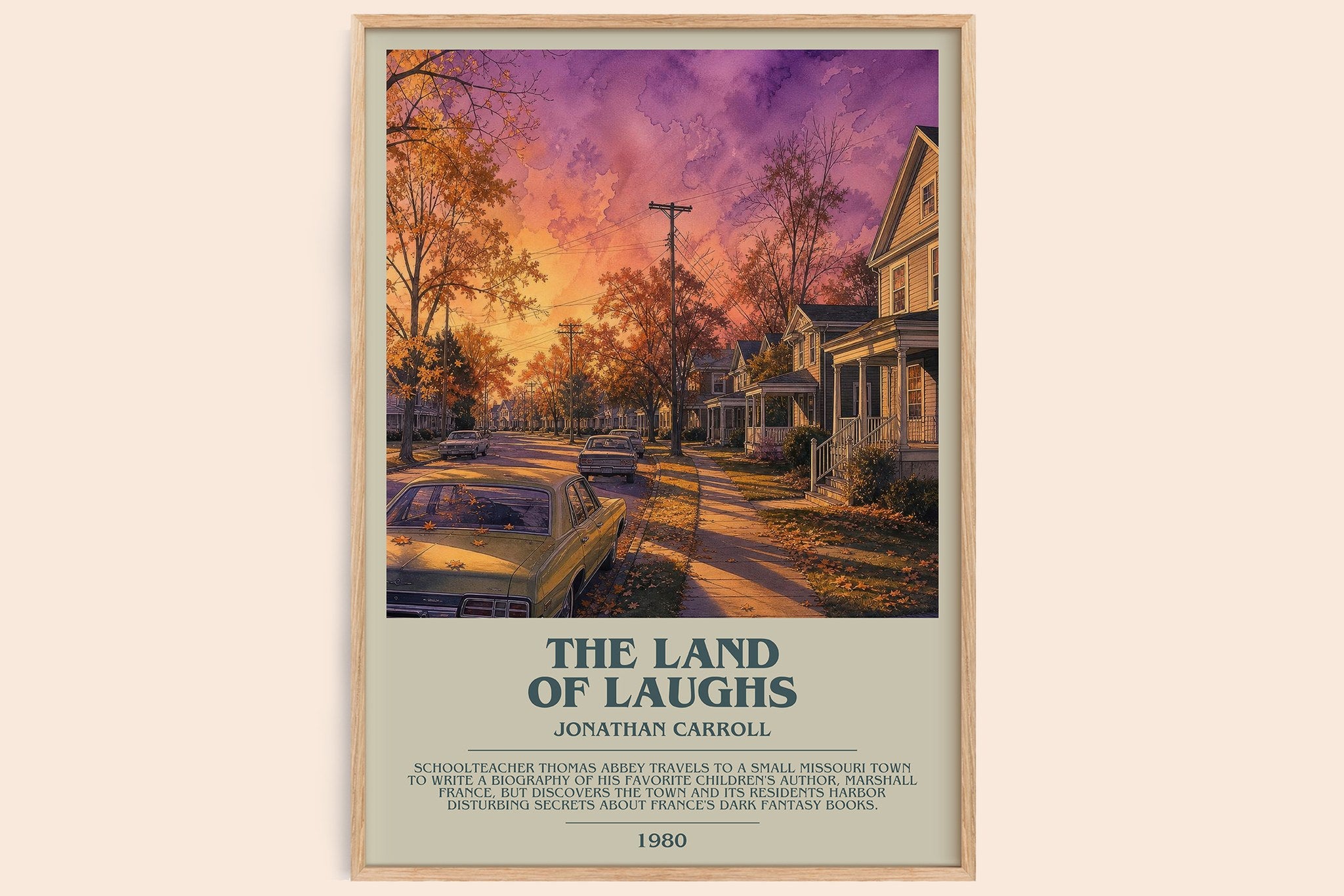 The Land Of Laughs Bookish Wall Art by Jonathan Carroll