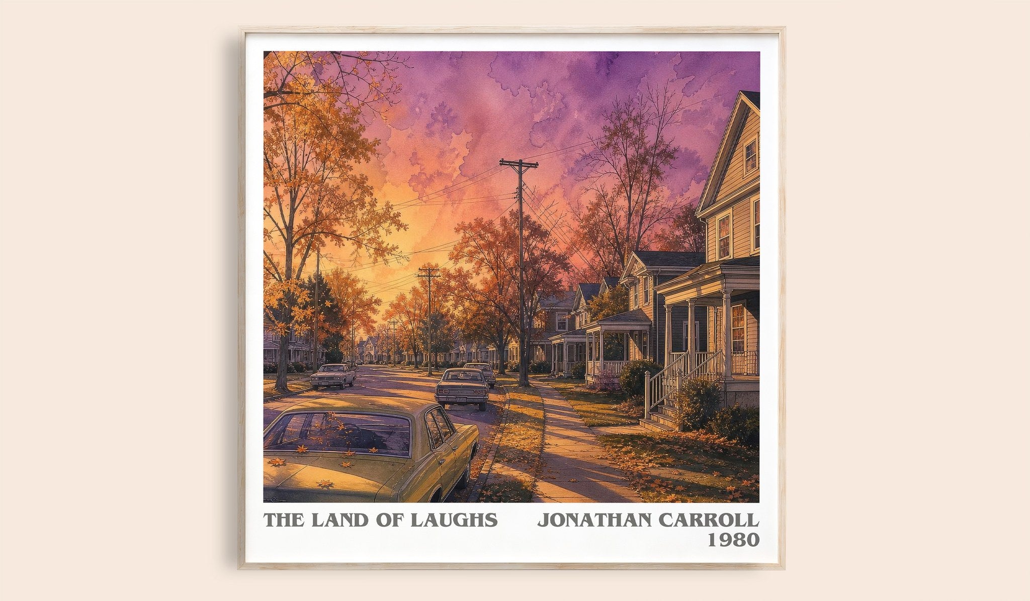 The Land Of Laughs Literary Art Print by Jonathan Carroll