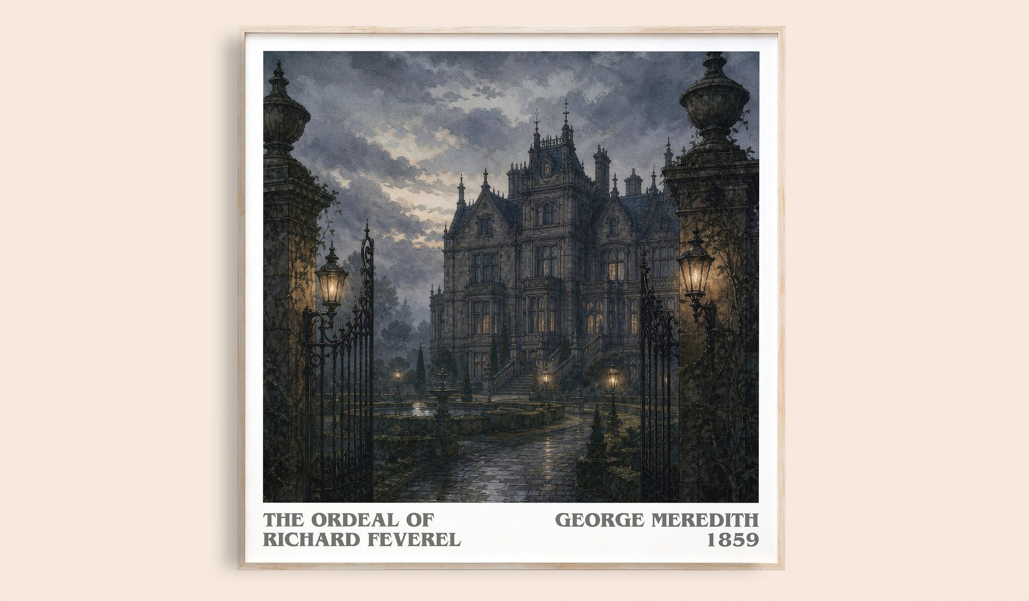 The Ordeal Of Richard Feverel Literary Art Print by George Meredith