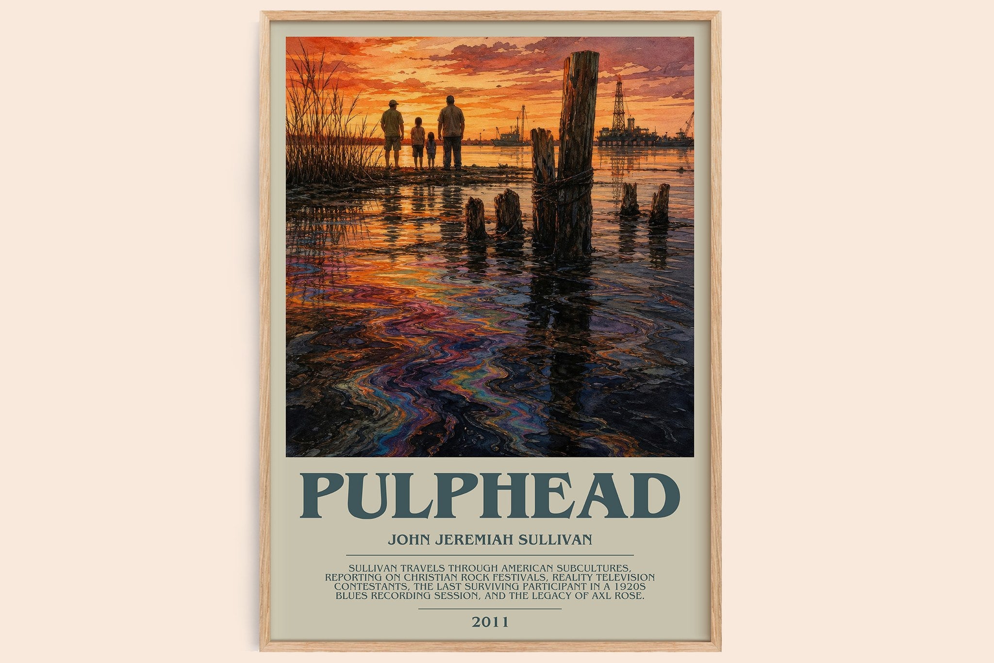Pulphead Bookish Wall Art by John Jeremiah Sullivan