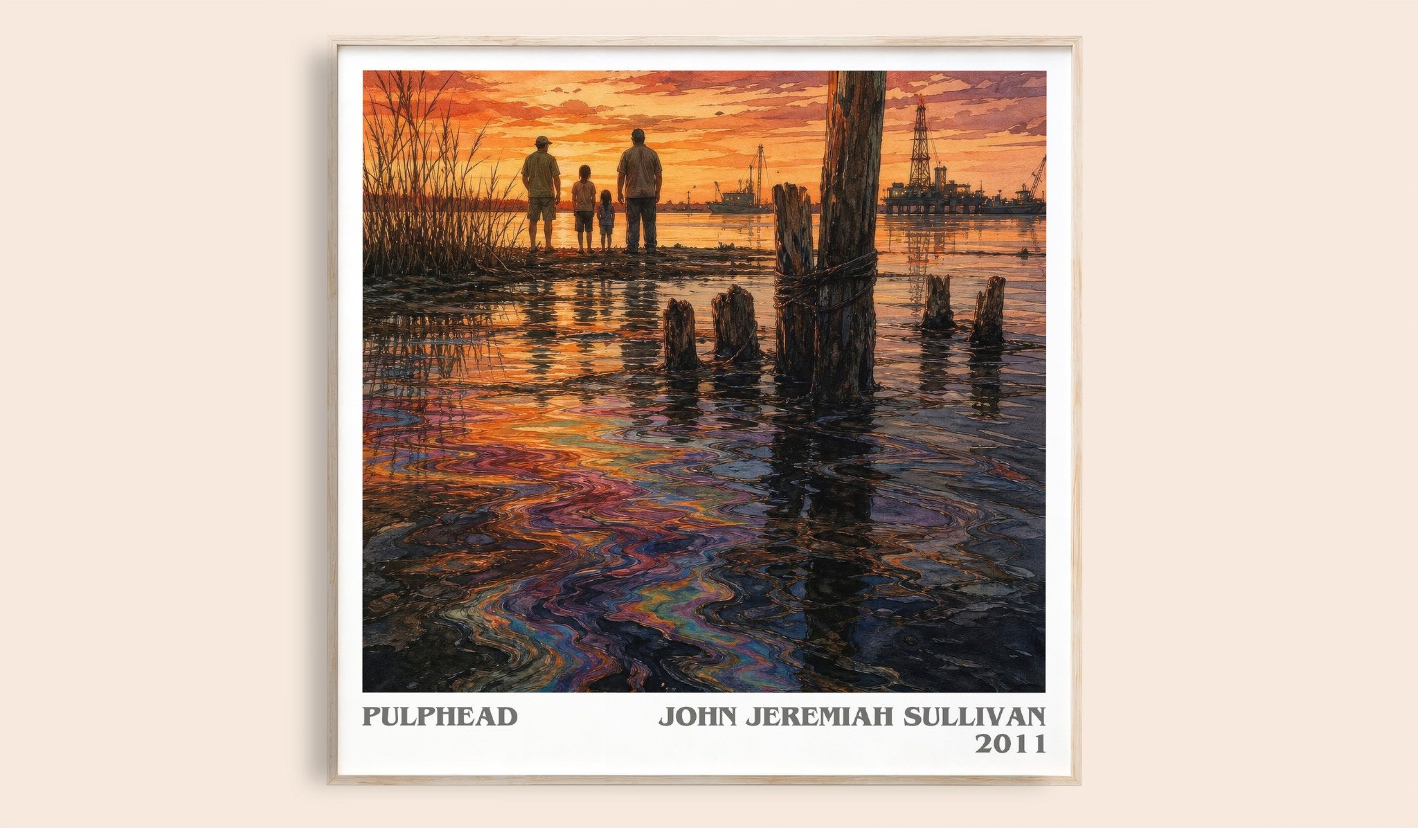 Pulphead Literary Art Print by John Jeremiah Sullivan