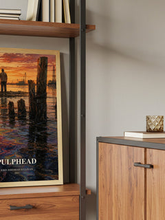 Pulphead book watercolour illustration paper finish options – matte satin gloss