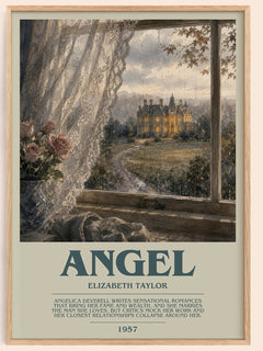 Angel Bookish Wall Art by Elizabeth Taylor – framed poster