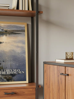 That They May Face the Rising Sun book watercolour illustration paper finish options – matte satin gloss