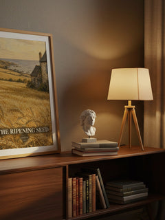 The Ripening Seed watercolour print on bookshelf – Colette fan gift