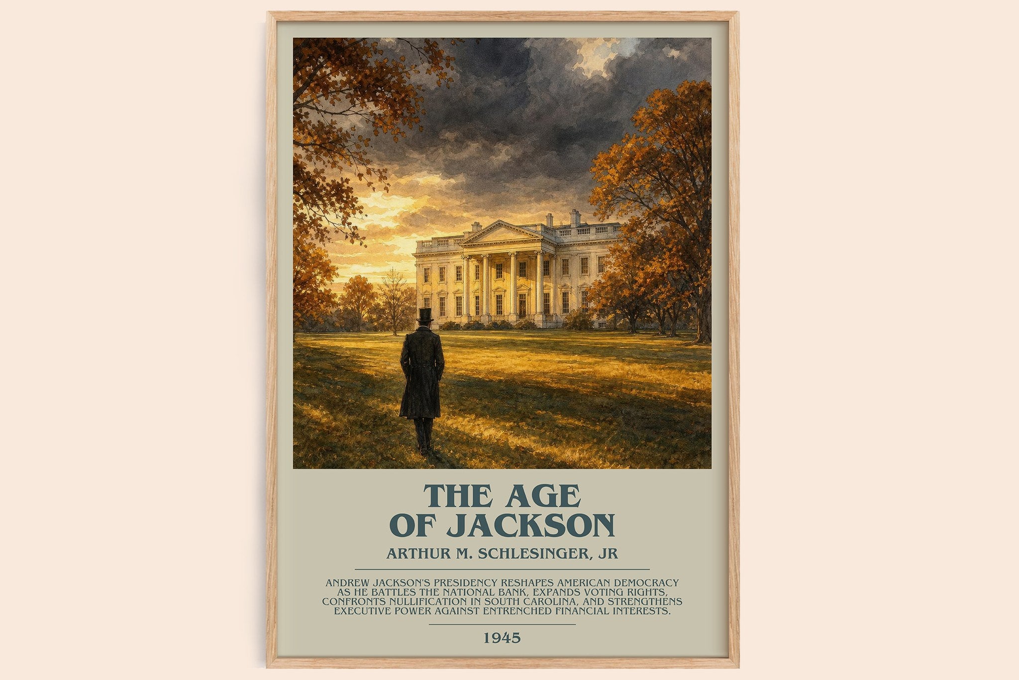 The Age of Jackson Bookish Wall Art by Arthur M. Schlesinger, Jr