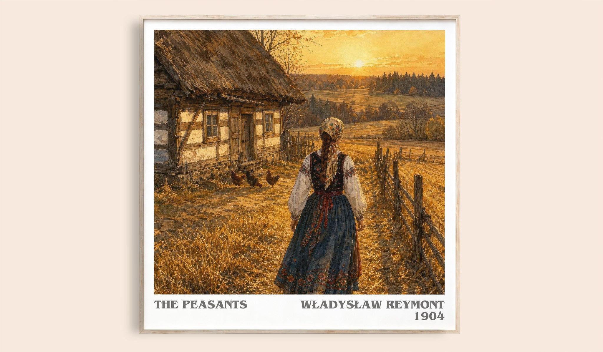 The Peasants Literary Art Print by Władysław Reymont