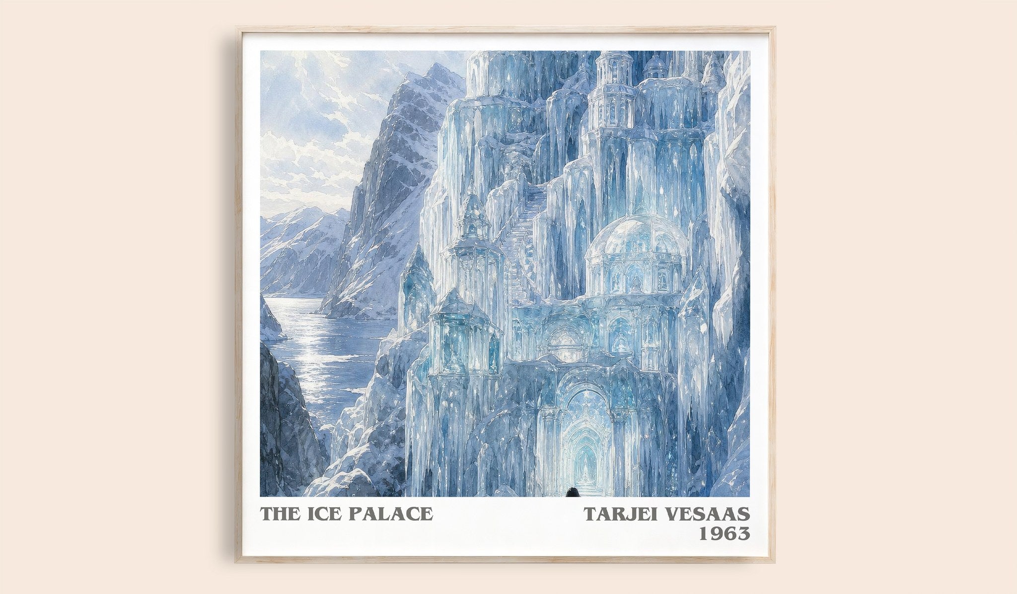 The Ice Palace Literary Art Print by Tarjei Vesaas