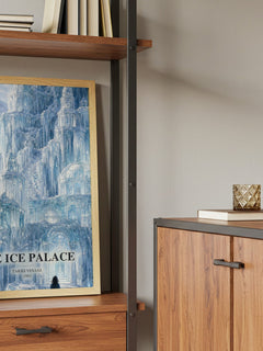 The Ice Palace book watercolour illustration paper finish options – matte satin gloss