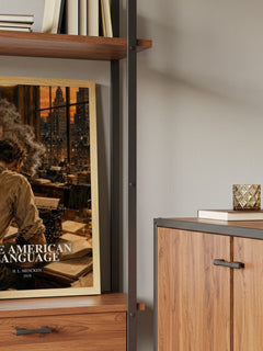 The American Language book watercolour illustration paper finish options – matte satin gloss