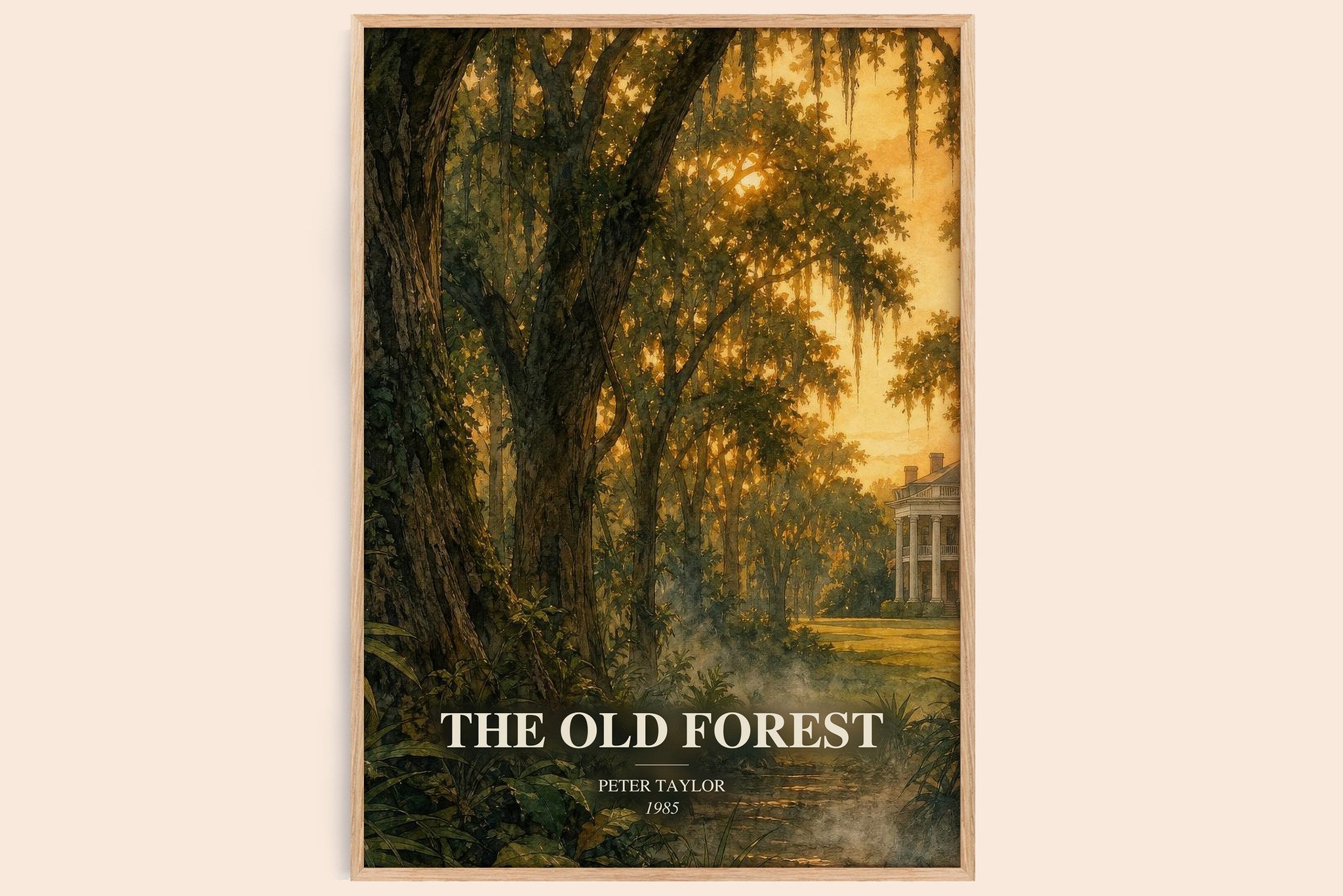 The Old Forest Book Watercolour Illustration by Peter Taylor