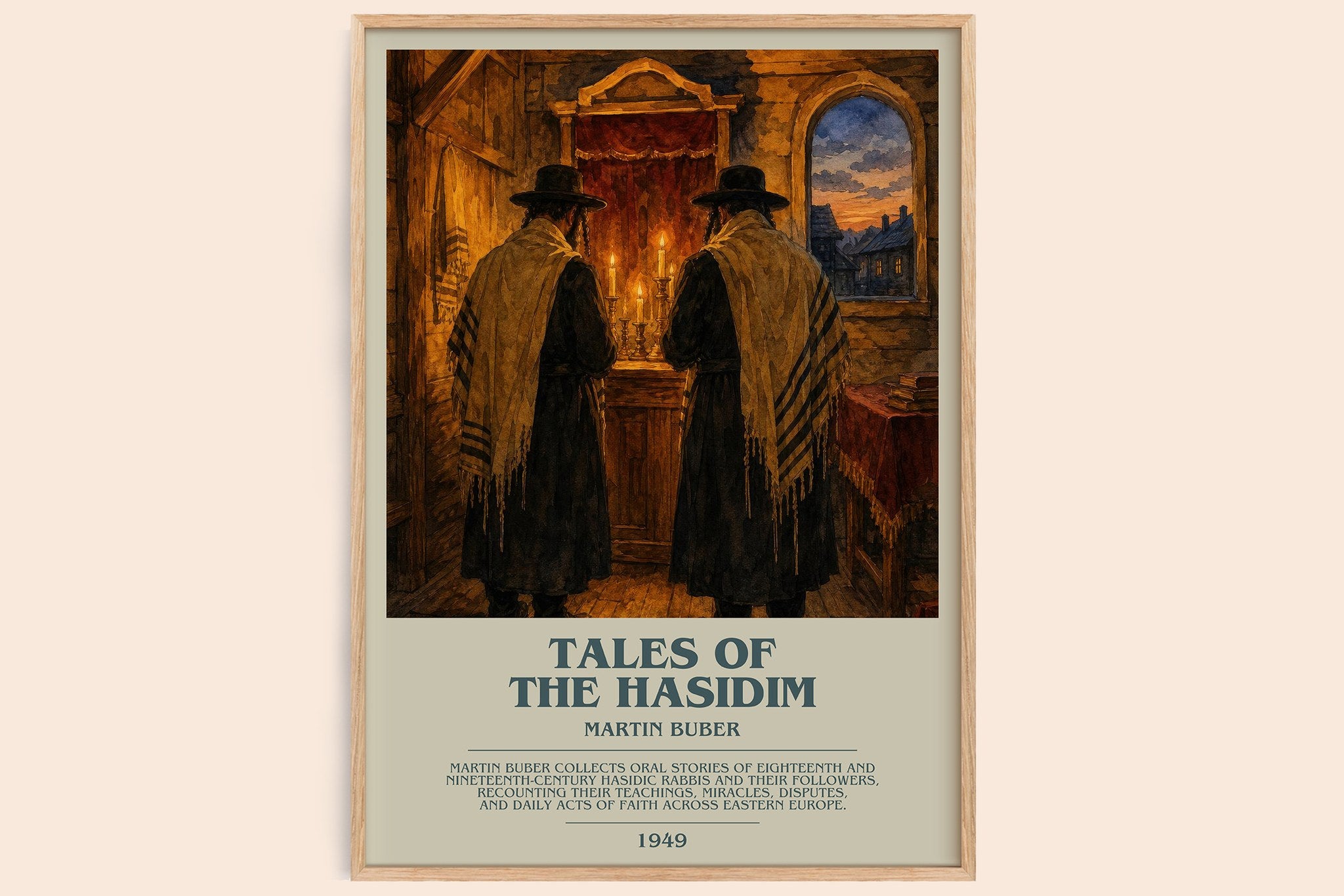 Tales Of The Hasidim Bookish Wall Art by Martin Buber