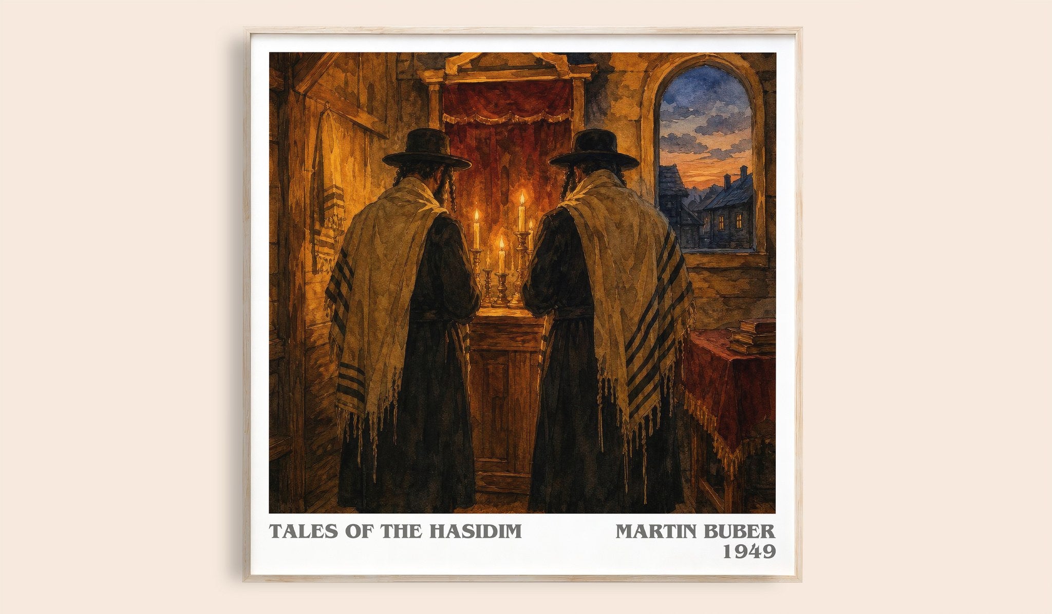 Tales Of The Hasidim Literary Art Print by Martin Buber