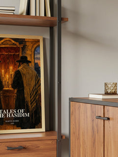 Tales Of The Hasidim book watercolour illustration paper finish options – matte satin gloss