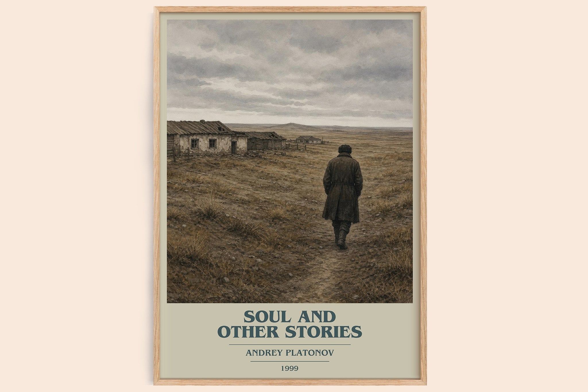 Soul and Other Stories Book Cover Poster by Andrey Platonov