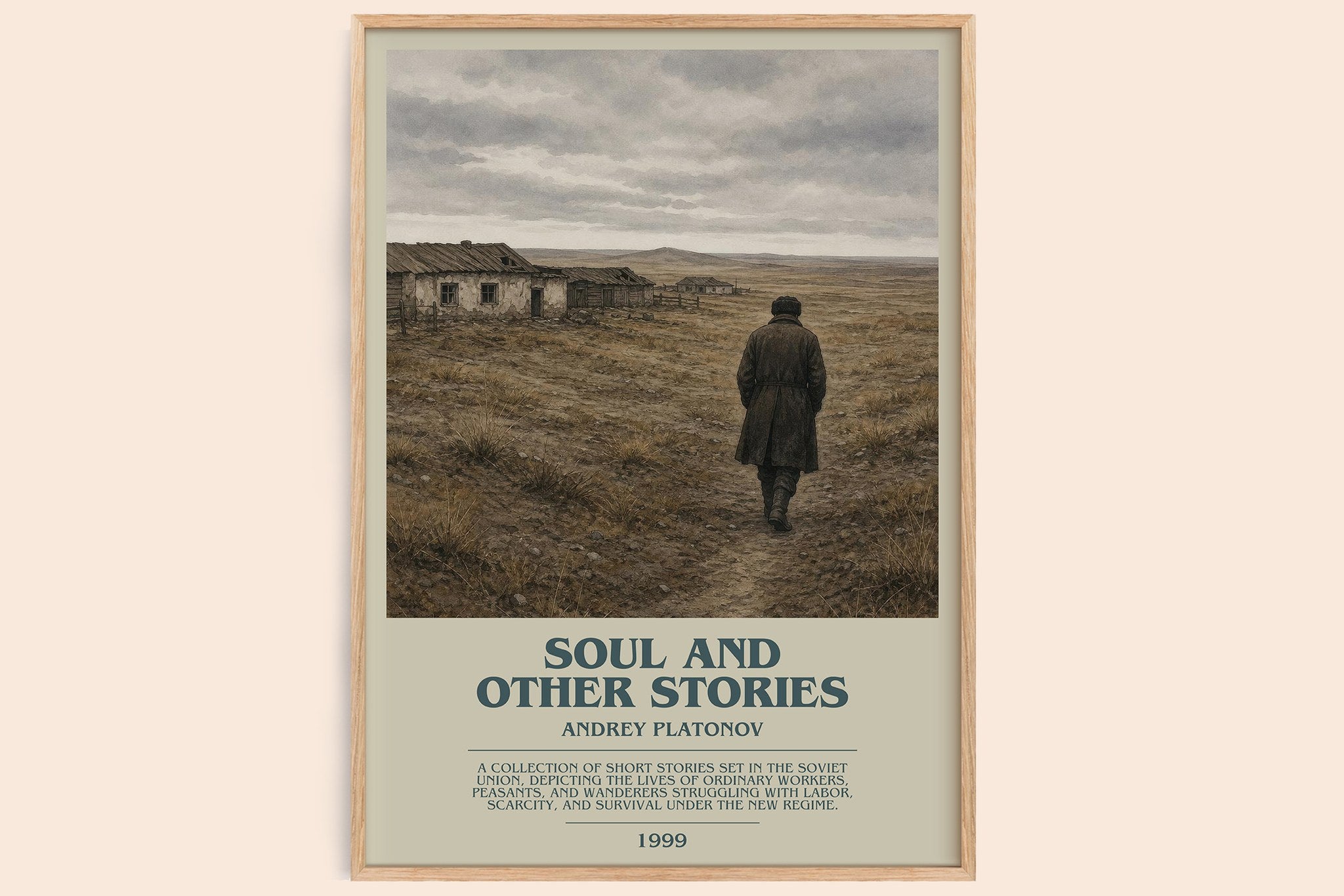 Soul and Other Stories Bookish Wall Art by Andrey Platonov