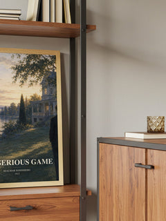 The Serious Game book watercolour illustration paper finish options – matte satin gloss