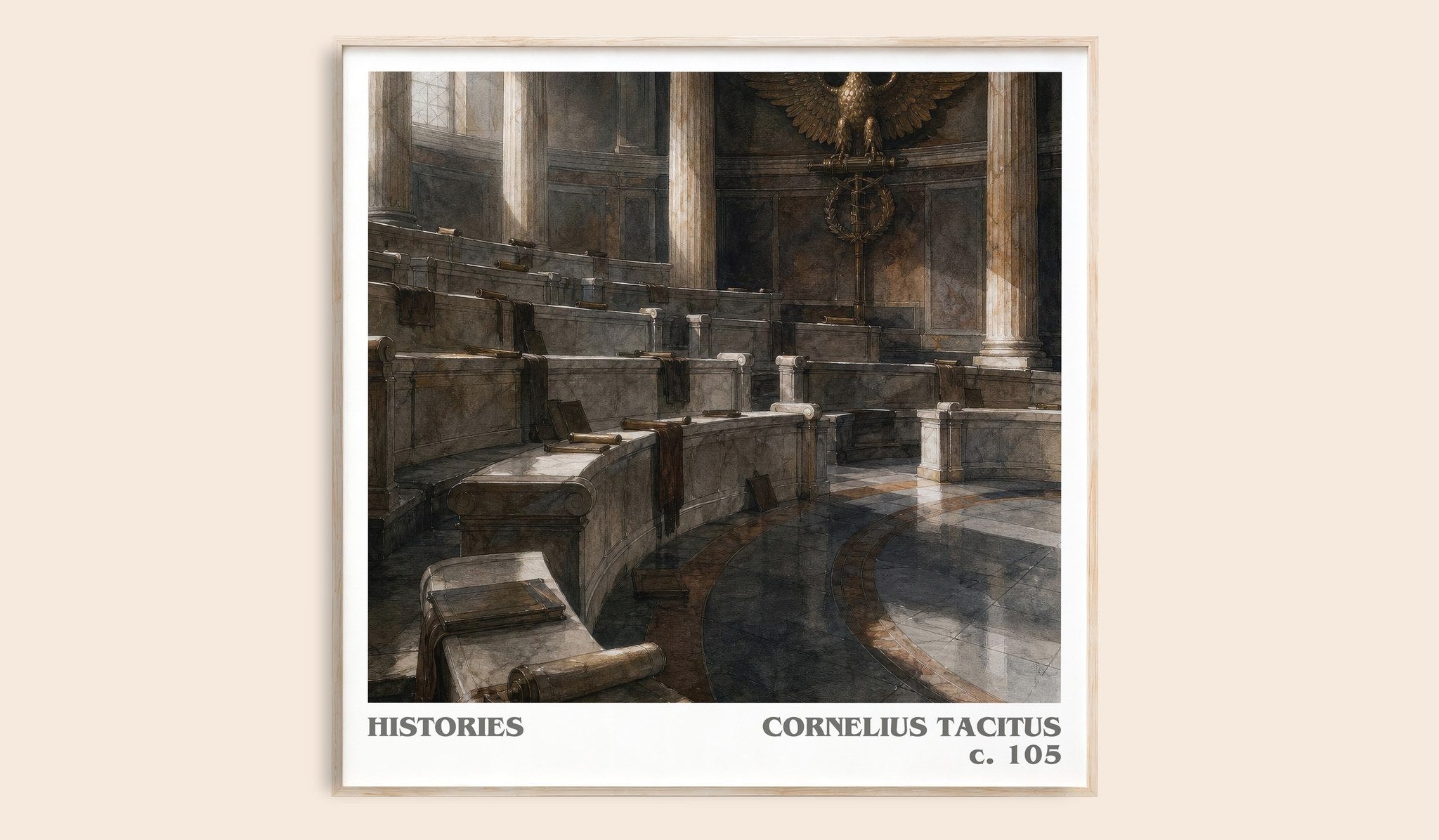 Histories Literary Art Print by Cornelius Tacitus
