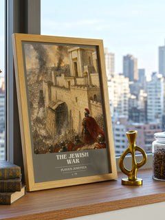 The Jewish War book cover poster colour and style options – Flavius Josephus book art