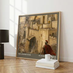 The Jewish War literary art print colour and style options – Flavius Josephus book art