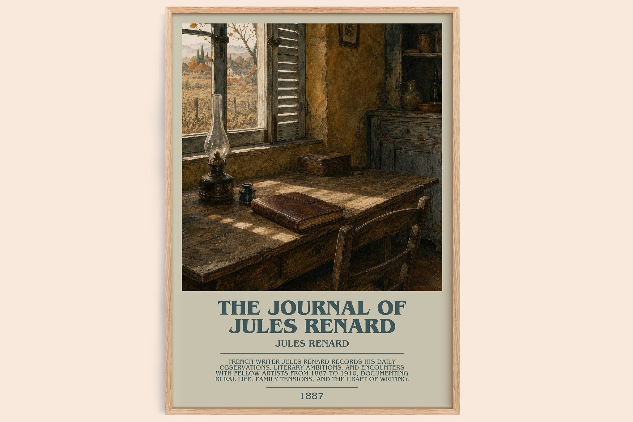 The Journal of Jules Renard Bookish Wall Art by Jules Renard
