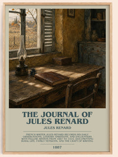The Journal of Jules Renard Bookish Wall Art by Jules Renard – framed poster