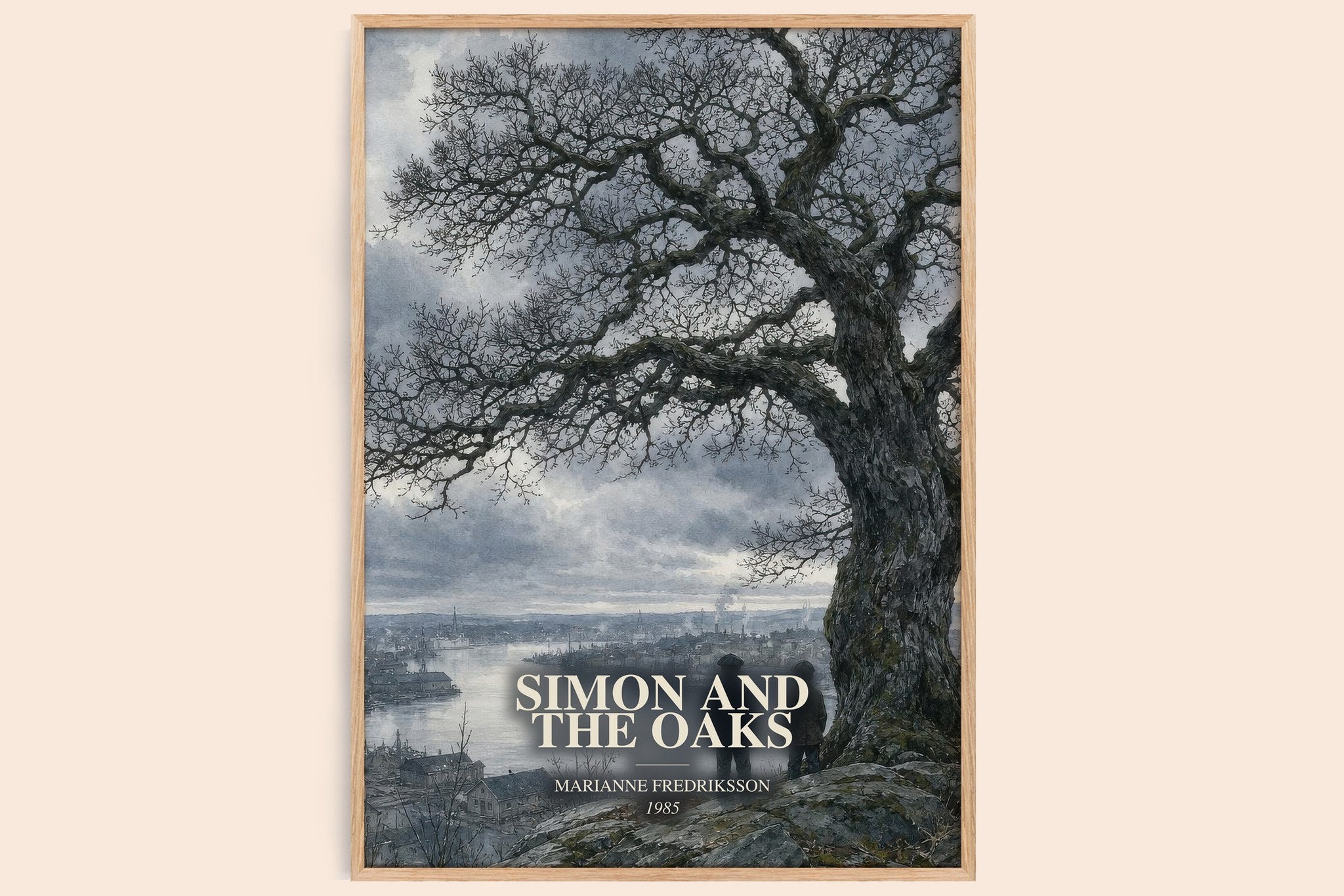 Simon and the Oaks Book Watercolour Illustration by M. Fredriksson