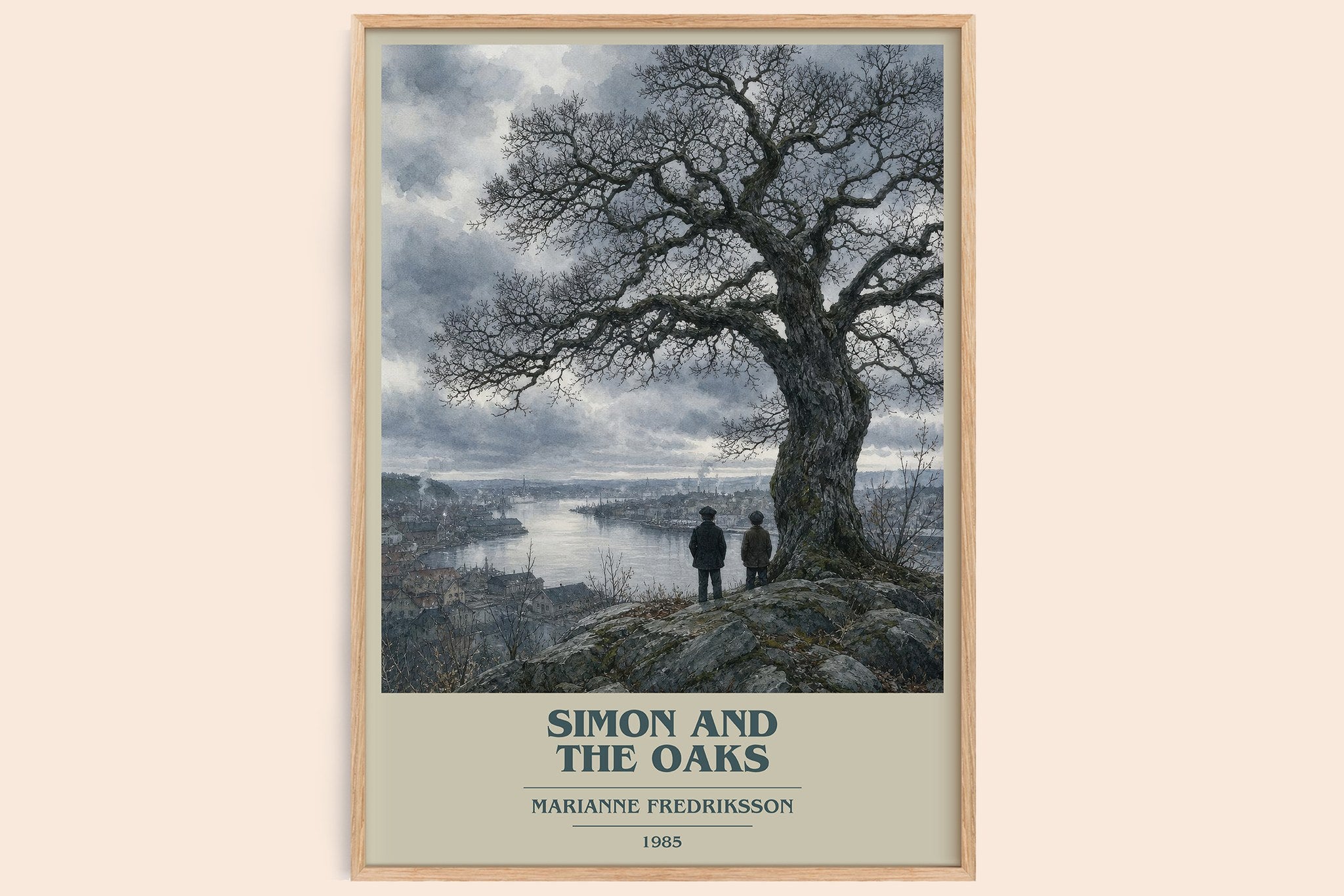 Simon and the Oaks Book Cover Poster by Marianne Fredriksson