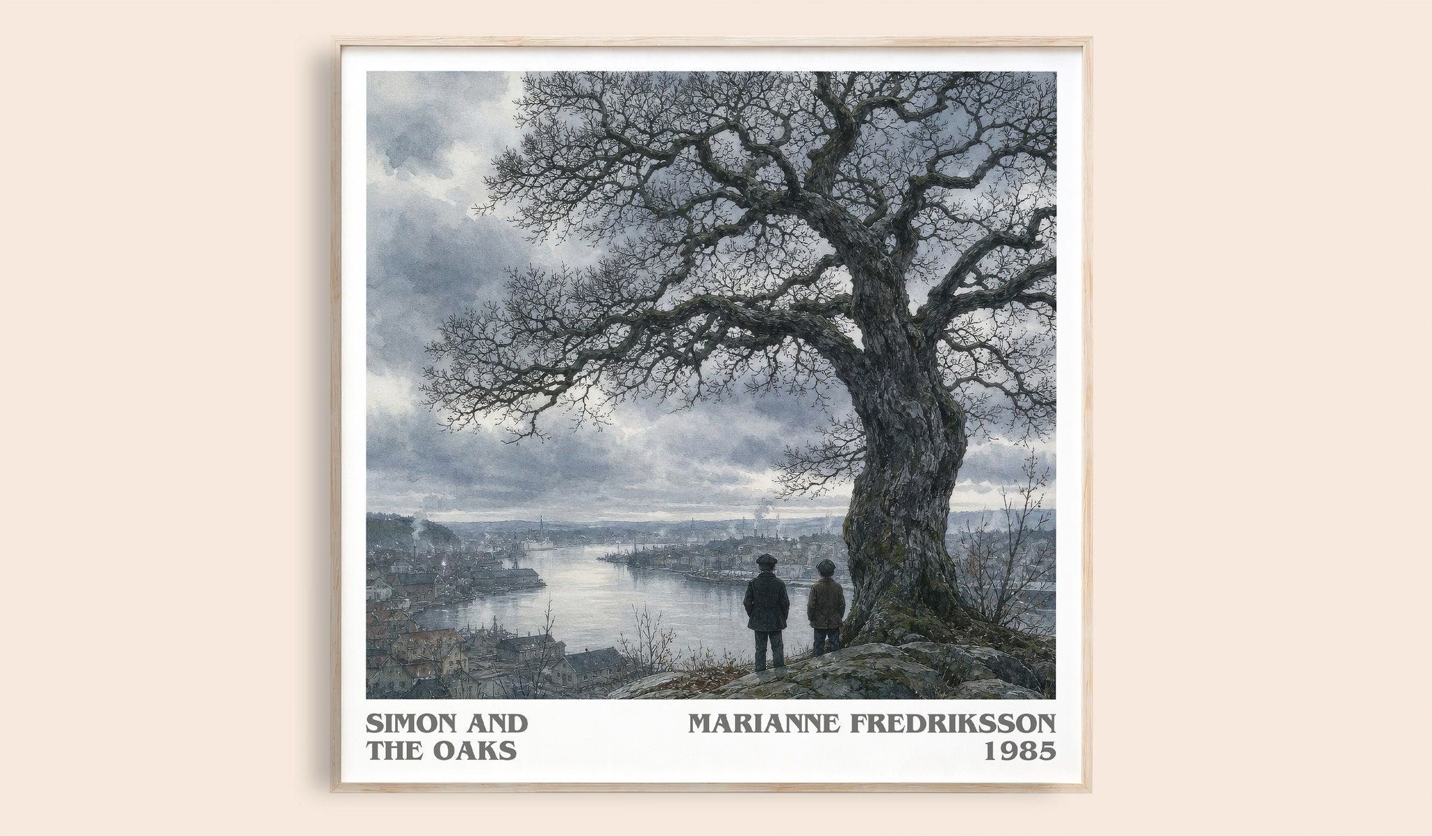 Simon and the Oaks Literary Art Print by Marianne Fredriksson
