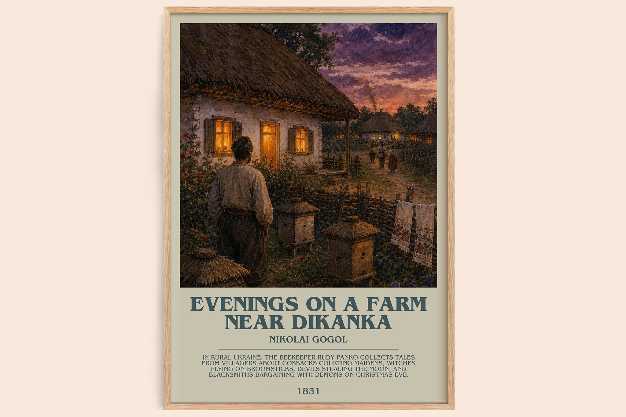 Evenings On A Farm Near Dikanka Bookish Wall Art by Nikolai Gogol