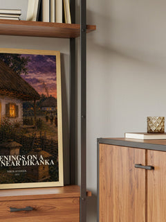 Evenings On A Farm Near Dikanka book watercolour illustration paper finish options – matte satin gloss
