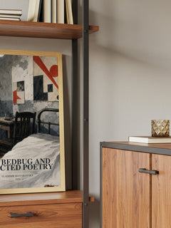The Bedbug And Selected Poetry book watercolour illustration paper finish options – matte satin gloss