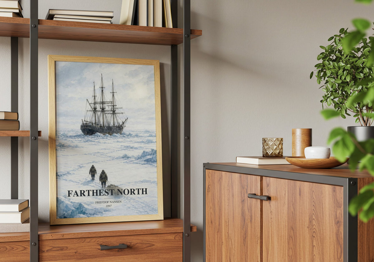 Farthest North book watercolour illustration paper finish options – matte satin gloss