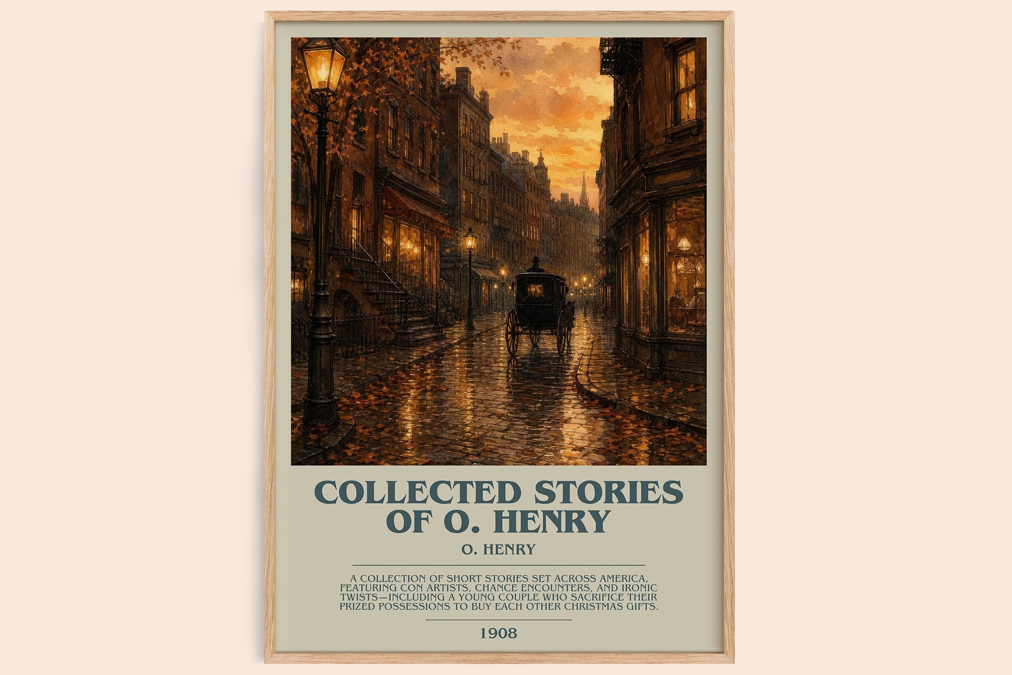 Collected Stories Of O. Henry Bookish Wall Art by O. Henry