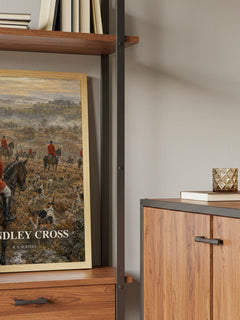 Handley Cross book watercolour illustration paper finish options – matte satin gloss