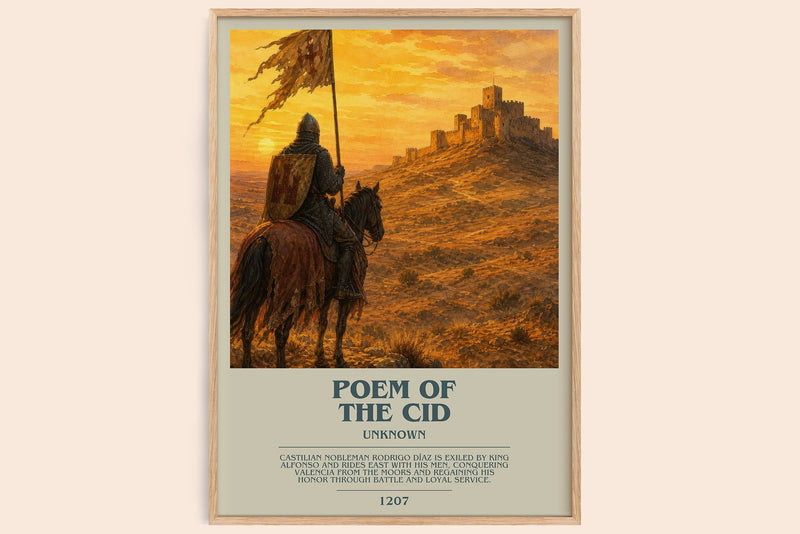 Poem of the Cid Bookish Wall Art by Unknown (Modern style)
