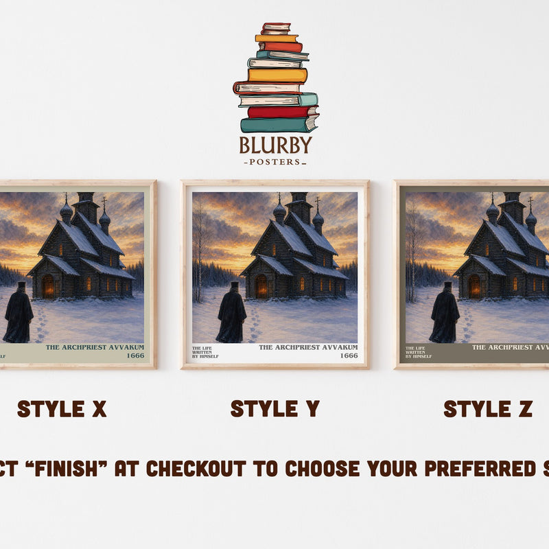 The Life Written By Himself literary print in frame leaning in hallway – memoir wall art