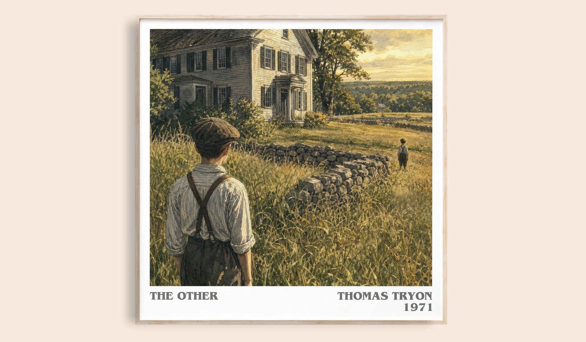 The Other Literary Art Print by Thomas Tryon
