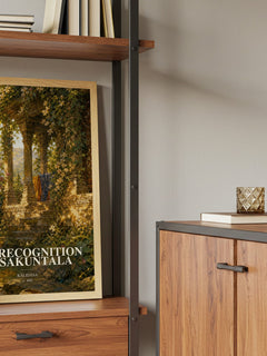 The Recognition of Sakuntala book watercolour illustration paper finish options – matte satin gloss