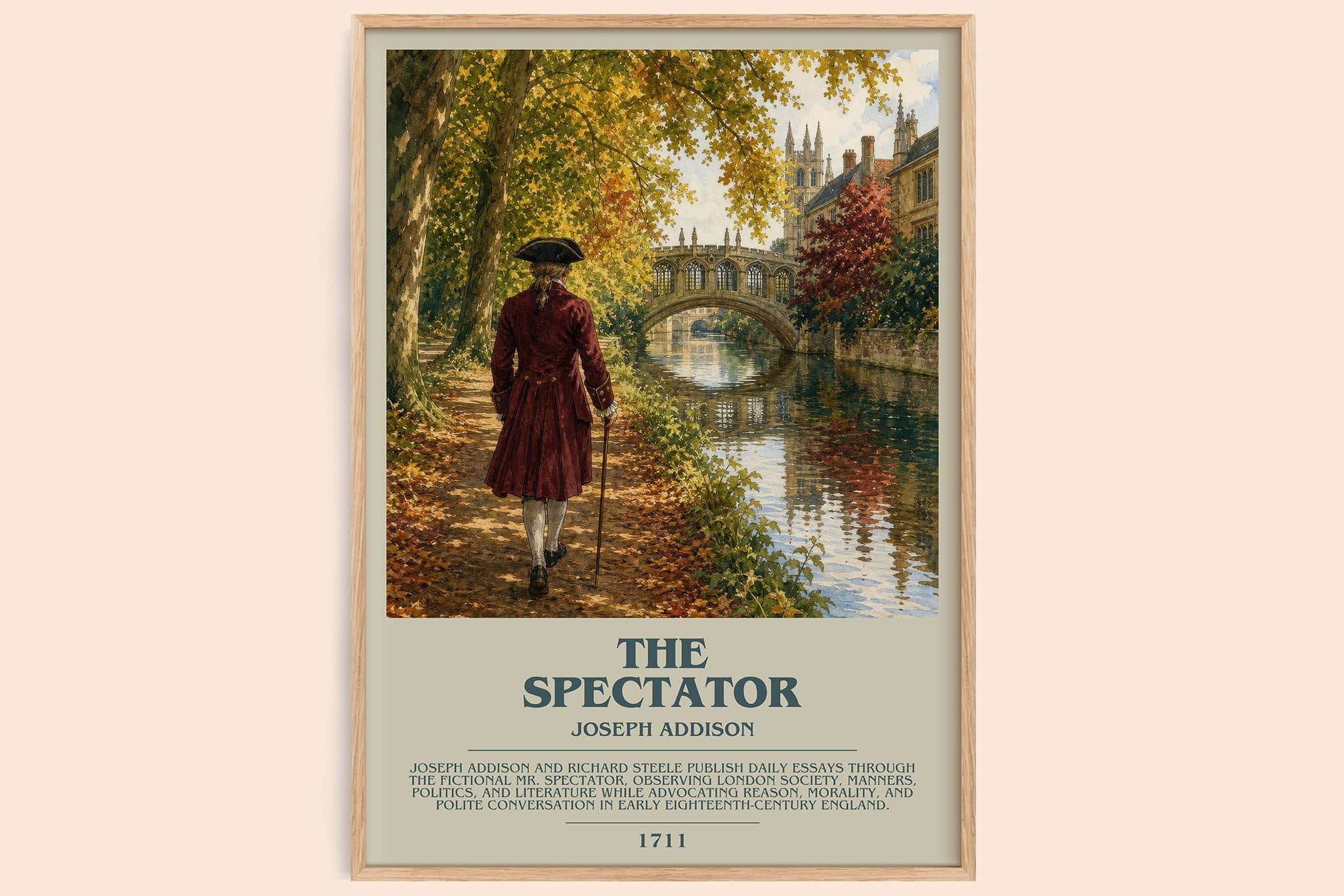 The Spectator Bookish Wall Art by Joseph Addison