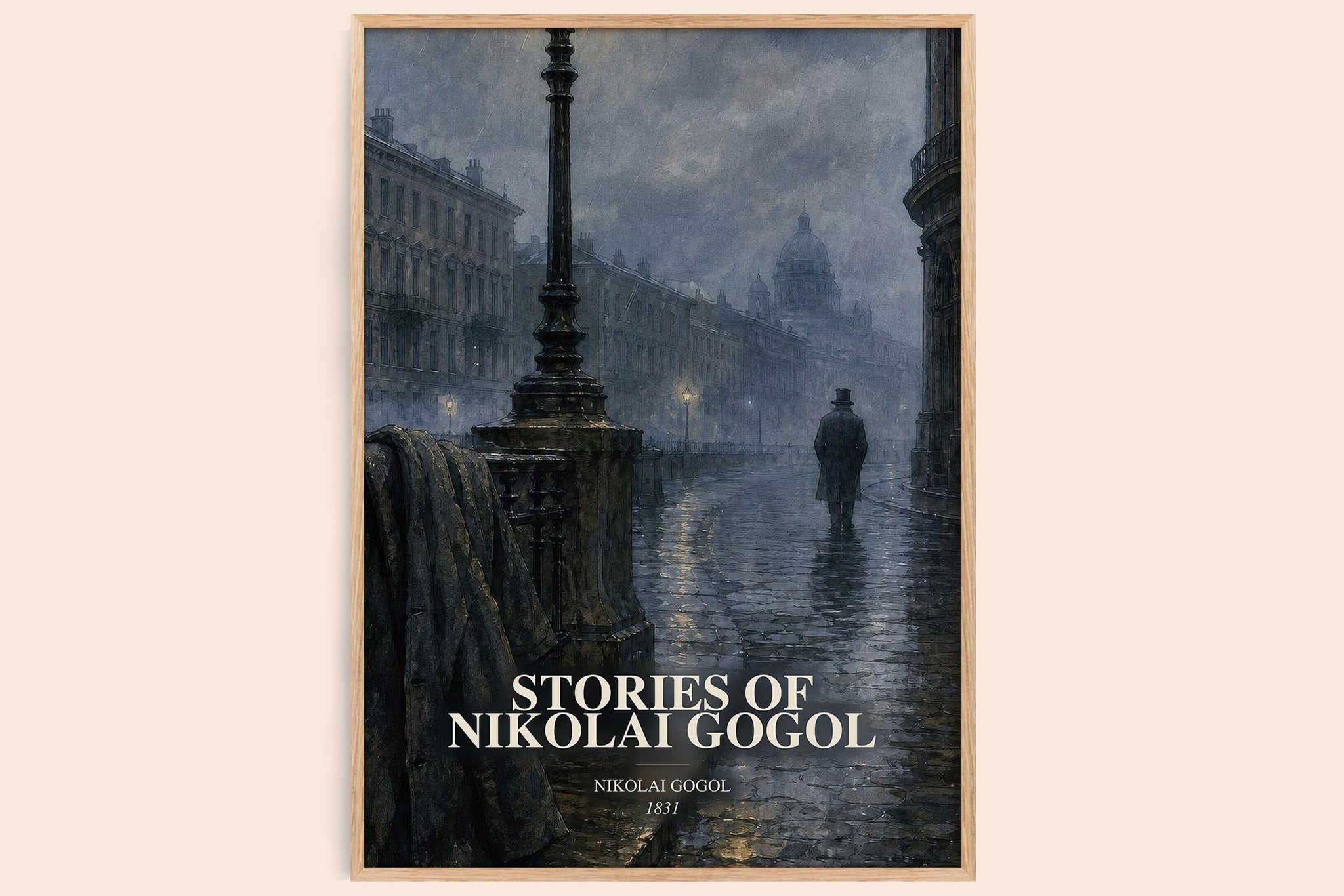 Stories of Nikolai Gogol Book Watercolour Illustration by N. Gogol