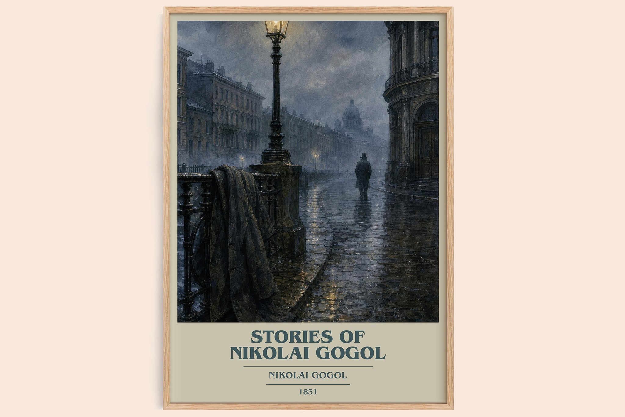 Stories of Nikolai Gogol Book Cover Poster by Nikolai Gogol
