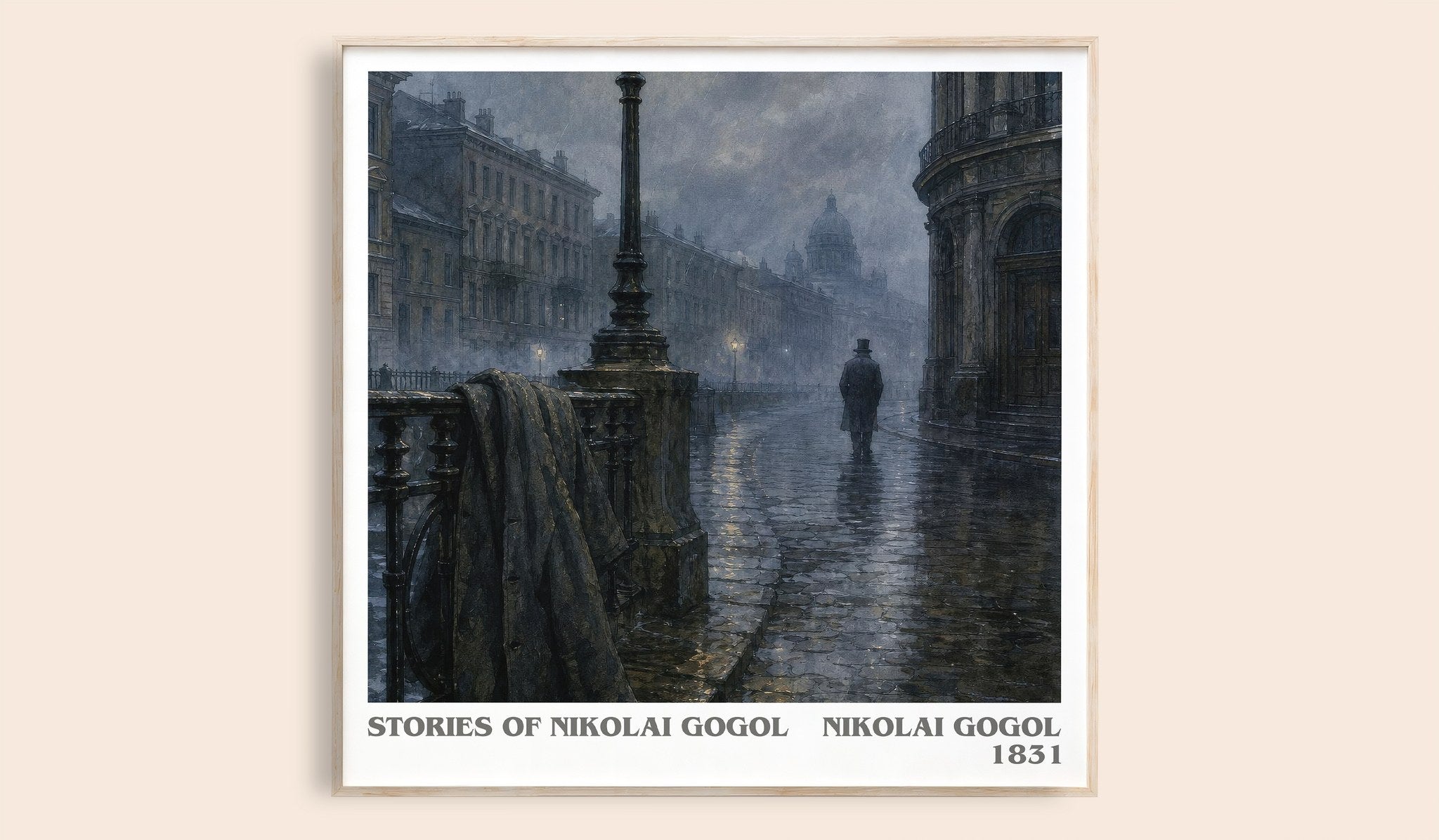 Stories of Nikolai Gogol Literary Art Print by Nikolai Gogol