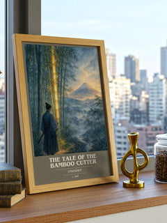 The Tale of the Bamboo Cutter book cover poster colour and style options – Unknown book art
