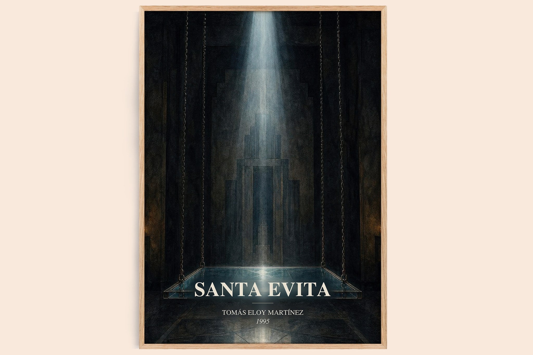 Santa Evita Book Watercolour Illustration by Tomás Eloy Martínez