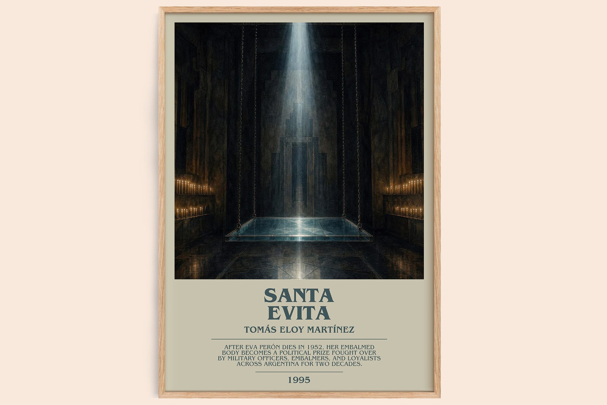 Santa Evita Bookish Wall Art by Tomás Eloy Martínez