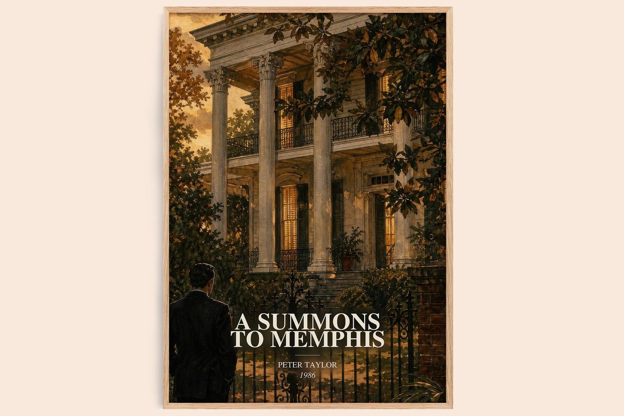 A Summons to Memphis Book Watercolour Illustration by Peter Taylor