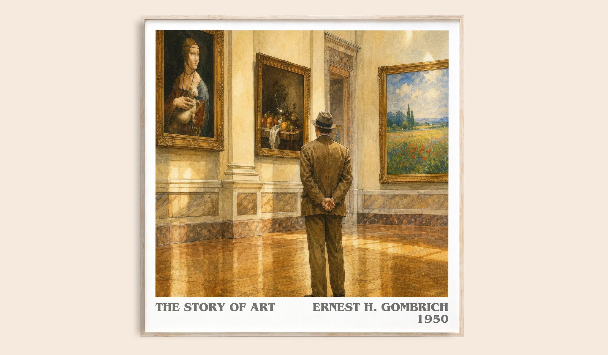 The Story of Art Literary Art Print by Ernest H. Gombrich