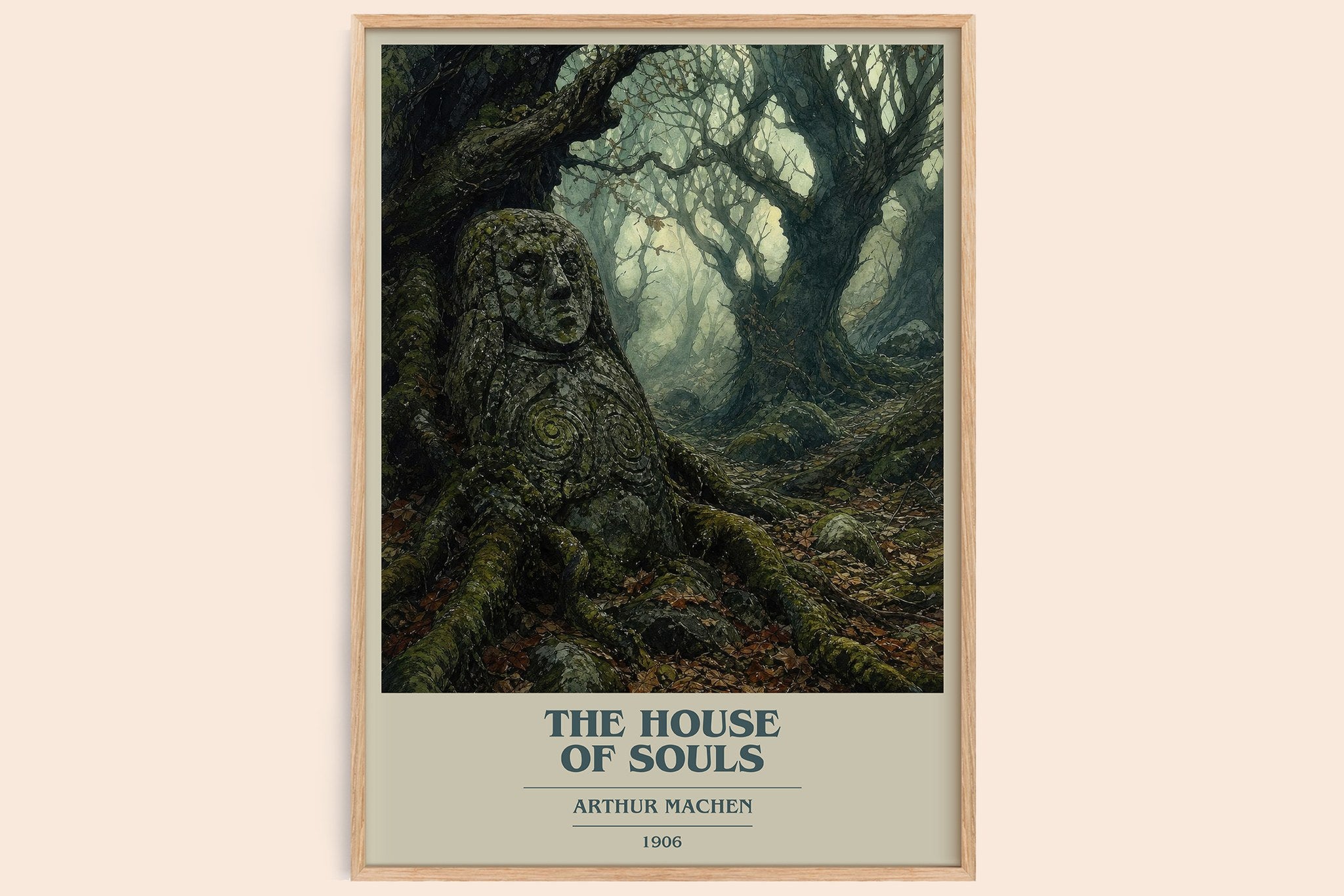 The House Of Souls Book Cover Poster by Arthur Machen