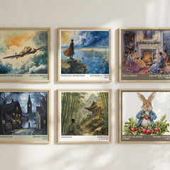 Analects literary print in frame leaning in hallway – philosophy wall art